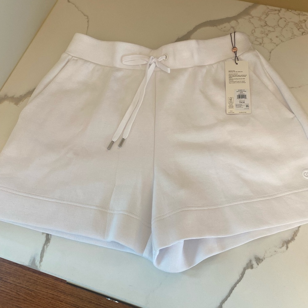Calia Women's White Athletic Shorts
